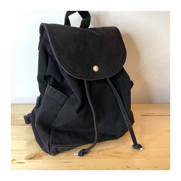 BAGGU Canvas Drawstring Backpack - Picture 6 of 6